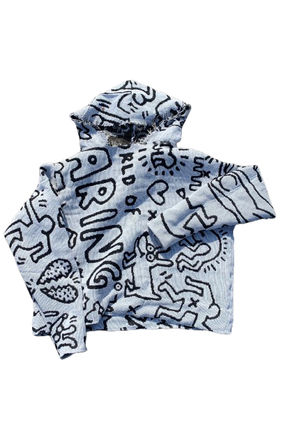 Keith Haring Tapestry Hoodie